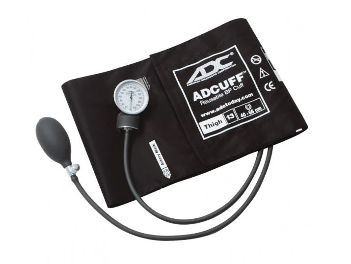 ADC760-13TBK - Aneroid Sphygmomanometer Unit Prosphyg 760 Series Thigh Cuff Nylon Cuff 40 - 66 cm Pocket Aneroid