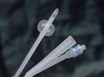 BAR806324 - Foley Catheter Bardia 2-Way Standard Tip 30 cc Balloon 24 Fr. Silicone
