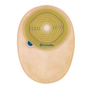 CON416701 - Filtered Ostomy Pouch Esteem + One-Piece System 8 Inch Length 13/16 to 2-3/4 Inch Stoma Closed End Trim to Fit, 30/Box