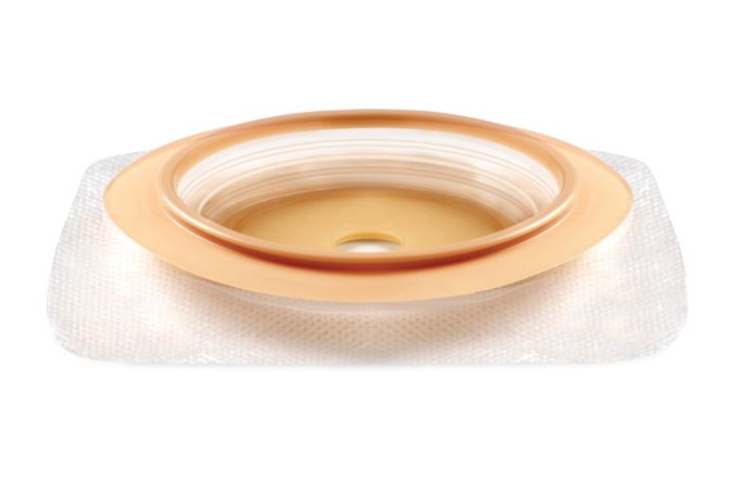 CON421458 - Natura Trim To Fit Durahesive Ostomy BarrierHydrocolloid Adhesive 57mm Flange Sur-Fit Natura System Acrylic Collar 1/2in-1 1/4in Opening, 10/Box