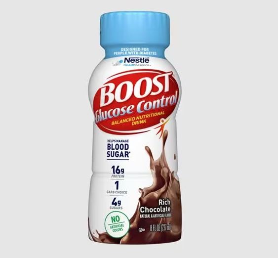 NES4390011642 - Boost, Glucose Control Rich Chocolate 8oz, 24