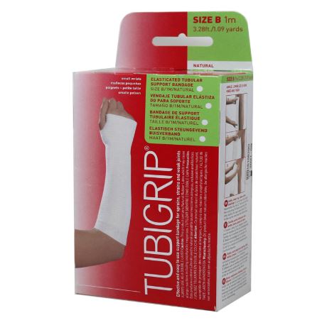 MOL1520 (Each) - Tubular Support Bandage Tubigrip Standard Compression Pull On Natural Size B NonSterile