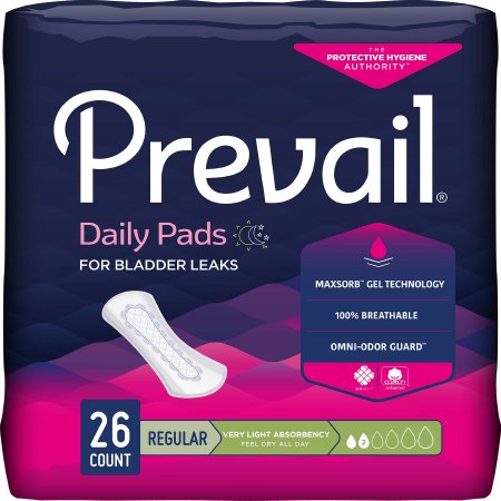 Pad, Prevail, 7.5in, 26/pk, 12pk/cs (PV-926)
