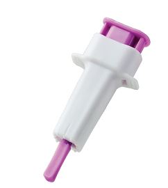 Safety Lancets, ONE-CARE, Top Button - Activated, 28Gx1.5mm, MicroFlow, Pink, 100/bx (OCPROL100-28)