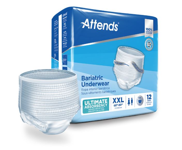 ATTAU50 - 2X-Large 68 to 80 Inch Waist 12/Pack, 4 Packs/Case