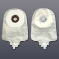 HOL1438 - One-Piece Urostomy Pouch with 7/8in Pre-Cut Convex Karaya 5 Skin Barrier, Transparent, Box of 10