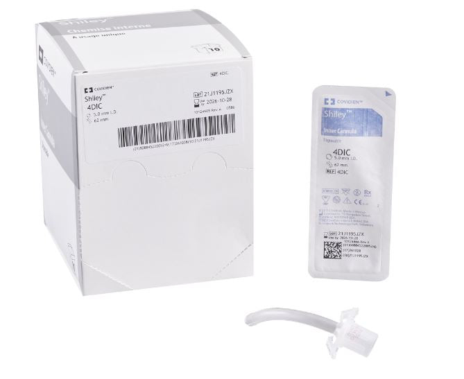 SHI4DIC - Inner Tracheostomy Cannula 9.4 mm OD 5.0 mm ID Disposable