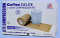 AND7802TLC-TN-Co-Flex TLC LITE 2 Layer Compression Bandage System 4in x 3 2/5yrd / 4in x 5 1/10yrd 25mmHg-30mmHg Self-adherent / Pull On Closure Tan