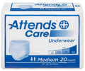 ATTAPV20-Adult Absorbent Underwear Attends Care Pull-up Medium Disposable Moderate Absorbency