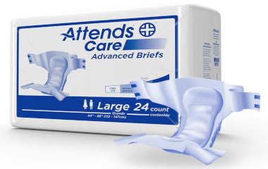 ATTDDP30-Attends DermaDry Plus Tab Closure Large Disposable Moderate Absorbency