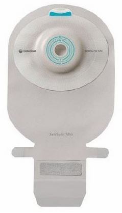 COL16716-SenSura Mio Filtered Ostomy Pouch Convex One-Piece System 11in Length, Maxi 3/8in-2in Stoma Drainable Soft Convex, Trim to Fit