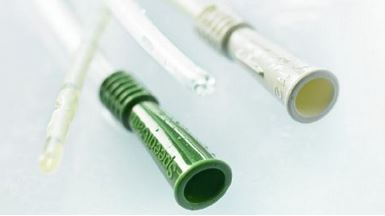 COL28414-SpeediCath Urethral Catheter Straight Tip Hydrophilic Coated Polyurethane 14FR 14in