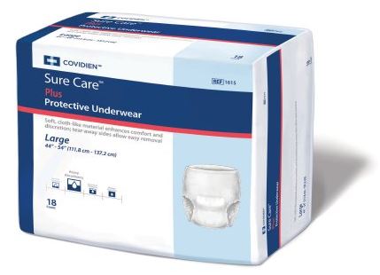 CRD1615-Sure Care Pull On Large Disposable Heavy Absorbency