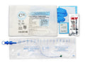 CURCS14C-Intermittent Closed System Catheter Cure Catheter Closed System Unisex / Straight Tip 14 Fr.