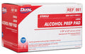 DKL861-Dukal Alcohol Pre Pads with Isopropyl Alcohol, 70% Individual Packet Large Sterile, Box of 100