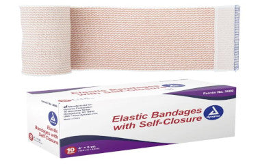 DYN3660-Ace Wrap Elastic Bandage with Self-Closure, 4in x 5yds