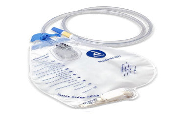 DYN4271-Urinary Drain Bag, 2000 mL, Anti Reflux Valve, Vinyl