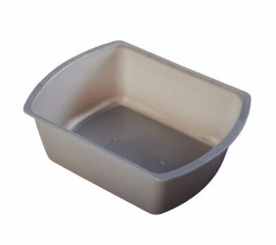 GMIGP42008-Wash Basin, 7qt, Rectangular, Grey