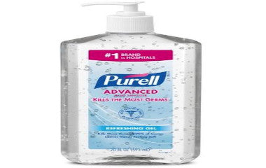 GOJ3023-12-Purell Hand Sanitizer 20oz Pump Bottle