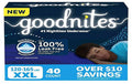 GOODNITEBOY-XXL-Goodnites Boys' Nighttime Underwear, Size XXL (120-165 lbs) Disposable Heavy Absorbency