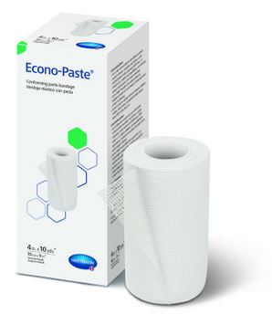 HAR47400000-Hartmann Econo-Paste  Bandage, Latex-Free, Non-Sterile, 4in x 10 yds
