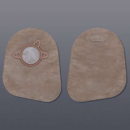 HOL18372-New Image Two-Piece Closed Pouch 1-3/4in Flange, Filter, 9in L, Beige