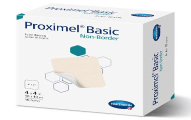 HRT15713107-Proximel Basic 4in x 4in Square Without Border Sterile