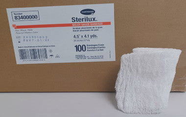 HRT83400000-Sterilux Bulky Gauze 4-1/2 Inch X 4 Yard Roll Shape NonSterile