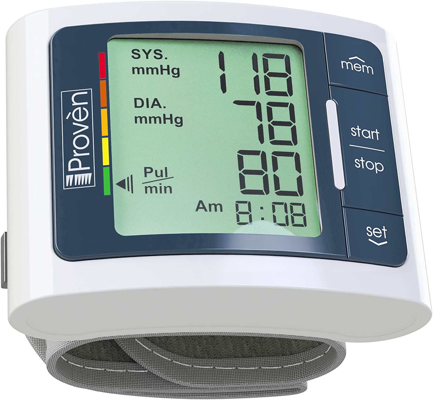 IPRBPM-337-iProvèn Wrist Blood Pressure Monitor Watch - Digital Home Blood Pressure Meter - Manual Blood Pressure Cuff