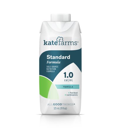 KAT851823006683-Kate Farms Standard 1.0 Vanilla, 11 fl oz (325 mL), Case of 12