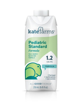 KAT851823006997-Kate Farms Pediatric Standard 1.2 Vanilla, 8.45 fl oz (250 mL), Case of 12
