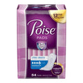 KIM39299-Bladder Control Pad Poise 12.20 Inch Length Moderate Absorbency Absorb-Loc One Size Fits Most Female Disposable