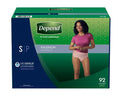 KIM48484-Depend FIT-FLEX Incontinence Underwear for Women, Maximum Absorbency, Small, Blush, 92 per Case, 46 per Pack
