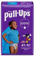KIM51355-Pull-Ups Learning Designs for Boys Male Toddler Training Pants Size 3T-4T Disposable Moderate Absorbency