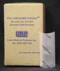 LMP-PC1000-Silent Knight Pill Crusher Pouches, LDPE, Ribbed-Beveled