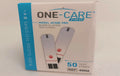 LMPOC-TS50-One-Care Glucose Test Strips, 50 per Box
