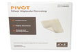 LMPSA4X5-Pivot Silver Alginate Dressing, 4in x 5in