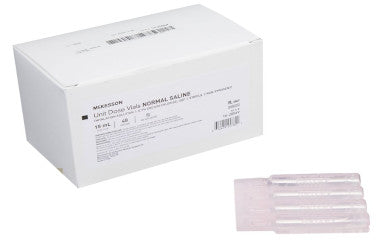MCK16-20059-Teleflex Addipak  Aerosol Therapy Unit Dose Solution, 0.9% Full Normal Saline, 5mL, Red