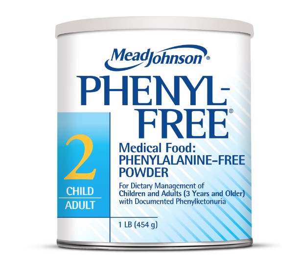 MEA891301-Oral Supplement Phenyl-Free 2 Vanilla Flavor Powder 1 lb. Can
