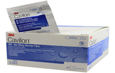 MMM3342-Cavilon No Sting Skin Prep Wipes / Skin Barrier Wipes Film, 0.75 mL Wipes, Alcohol-free