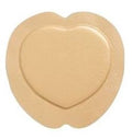 MOL282055-Mepilex Border 6 1/5in x 7 9/10in Sacral Silicone Adhesive Foam Dressing with Border