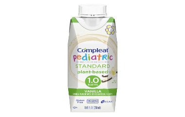 NES4390056041-Pediatric Oral Supplement Compleat Pediatric Standard 1.0 Cal Vanilla Flavor 8.45 oz. Carton