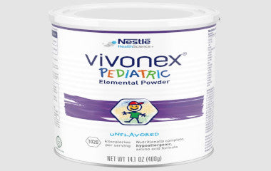 NES8445291507-Vivonex Pediatric, Unflavored, 400g Container, 6/cs