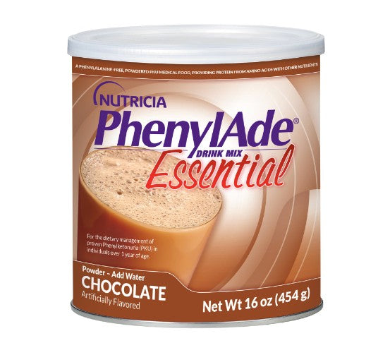 NUT200765-Oral Supplement PhenylAde Chocolate Flavor Powder 16 oz. / 454 Gram Canister