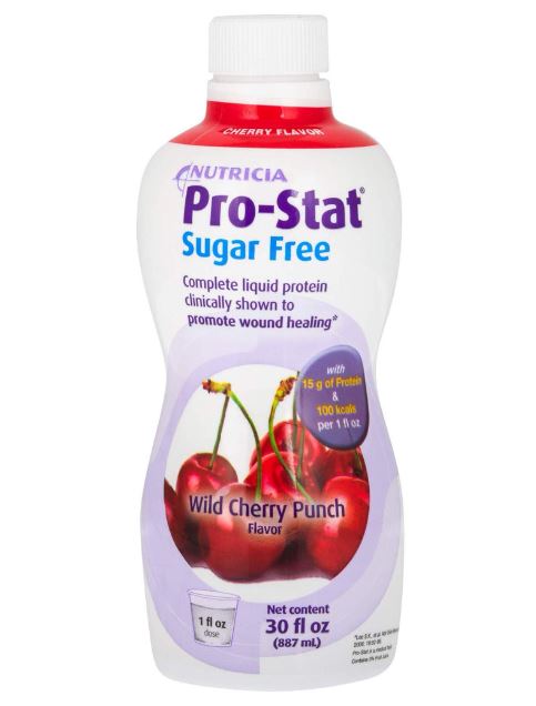 NUT78344-Protein Supplement Pro-Stat Sugar-Free Wild Cherry Punch Flavor 30 oz. Bottle Ready to Use