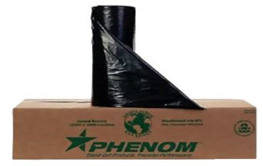 PHL3151-Liner, 33 gallons, 33in x 40in, 19mic, Black