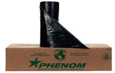 PHL3153-Liner, 56 gallons, 43in x 48in, 22mic, Black