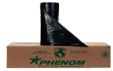 PHL4001-Liner, 12 - 16 gallons, 24in x 32in, 1mil, Black