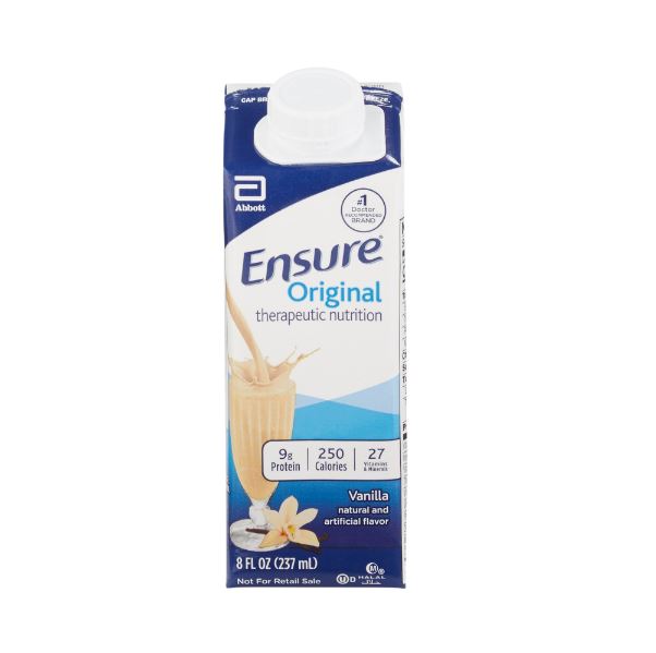 Ensure Original therapeutic nutrition package on a white background