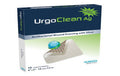 UrgoClean Ag antibacterial wound dressing packaging on a white background